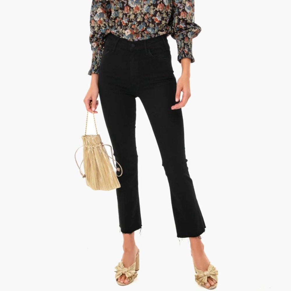 MOTHER Not Guilty The Hustler Ankle Fray Jean Sz 33